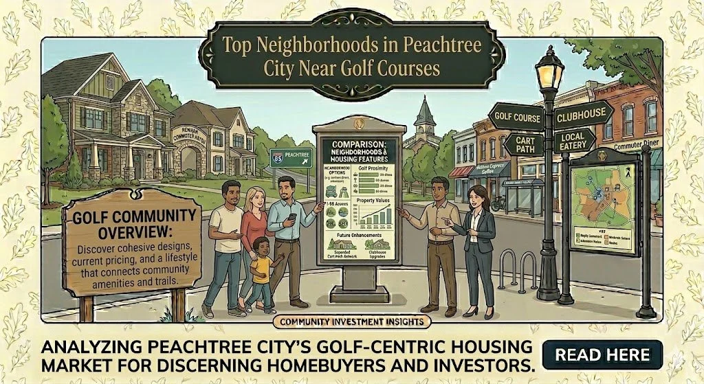 Top Neighborhoods in Peachtree City Near Golf Courses