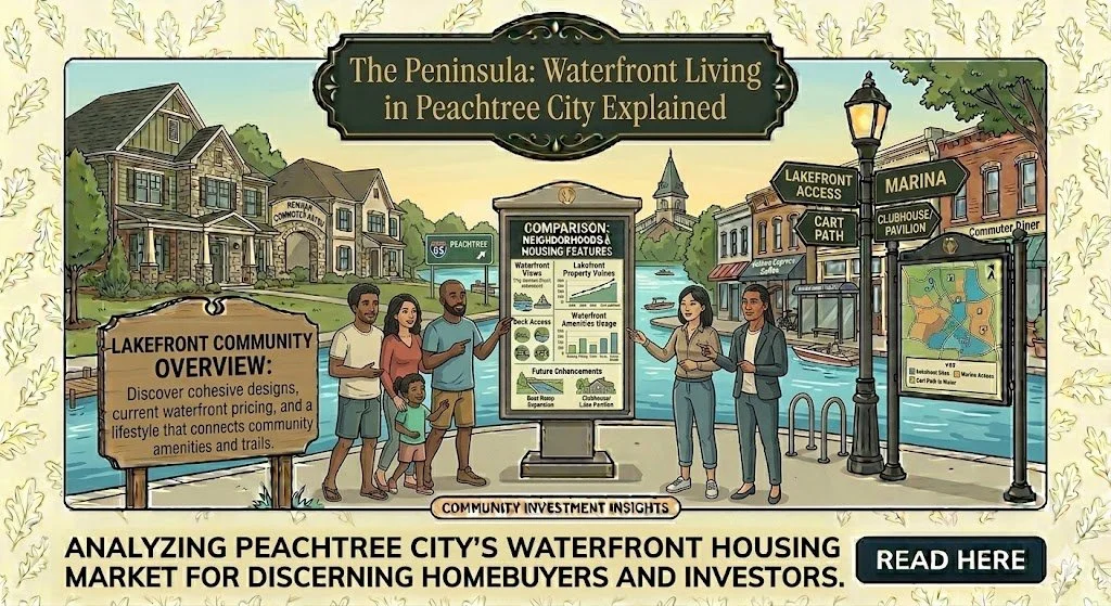 The Peninsula: Waterfront Living in Peachtree City Explained