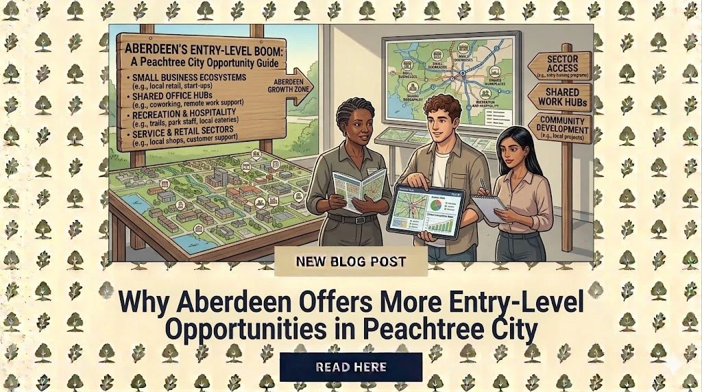 Why Aberdeen Offers More Entry-Level Opportunities in Peachtree City