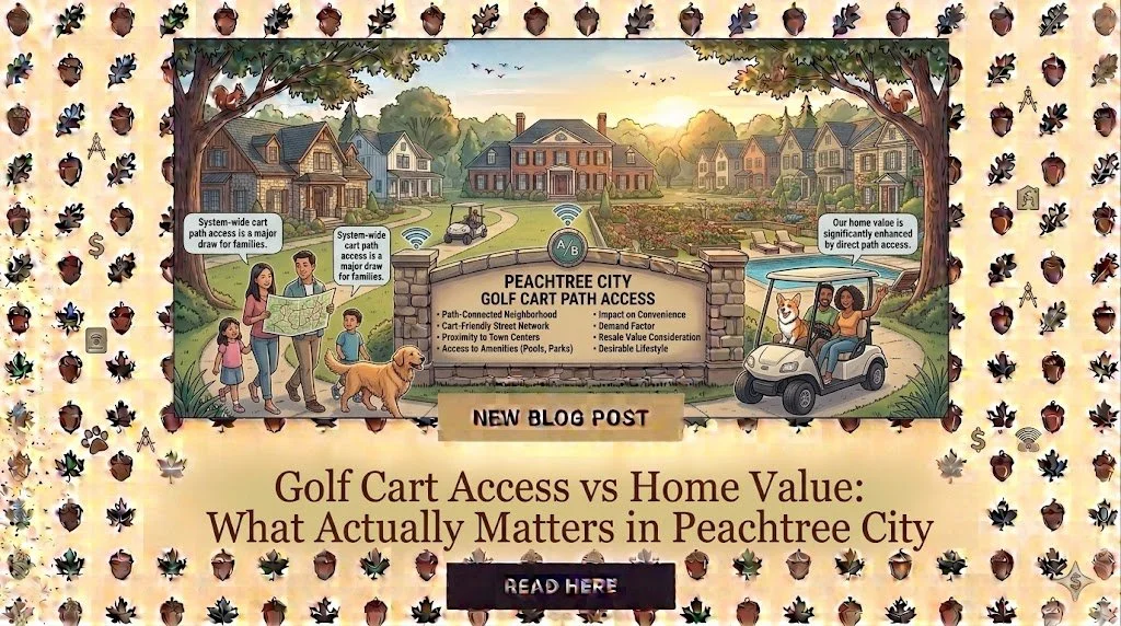 Golf Cart Access vs Home Value: What Actually Matters in Peachtree City