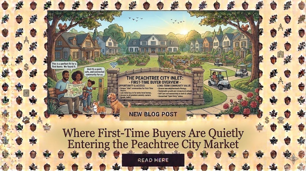 Where First-Time Buyers Are Quietly Entering the Peachtree City Market