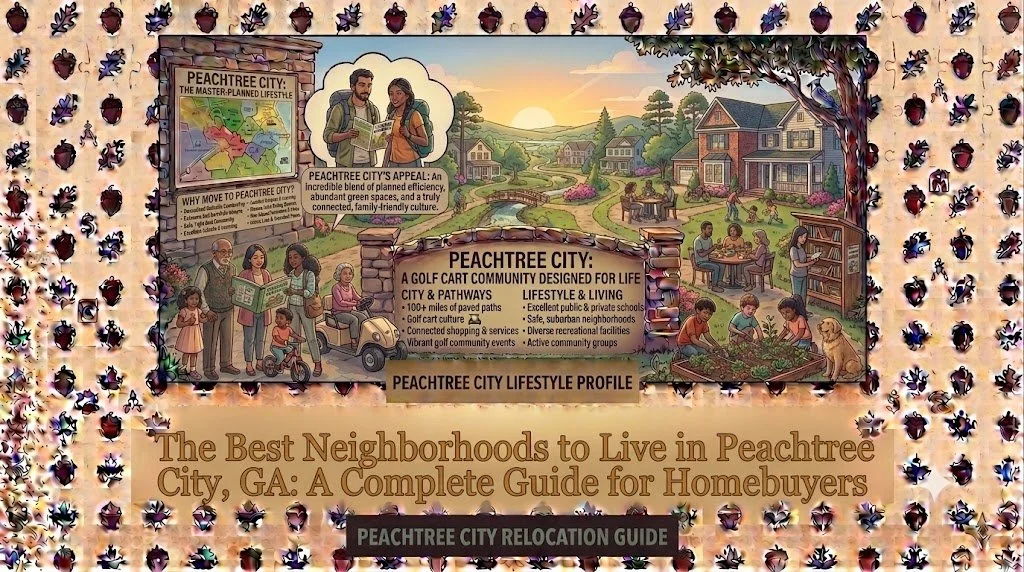 The Best Neighborhoods to Live in Peachtree City, GA: A Complete Guide for Homebuyers
