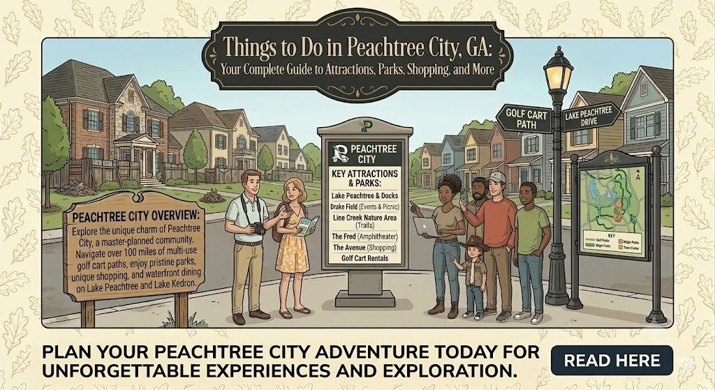 Things to Do in Peachtree City, GA: Your Complete Guide to Attractions, Parks, Shopping, and More