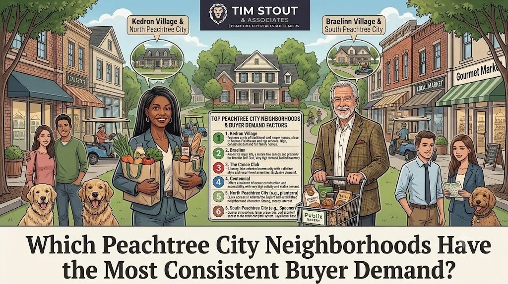Which Peachtree City Neighborhoods Have the Most Consistent Buyer Demand?