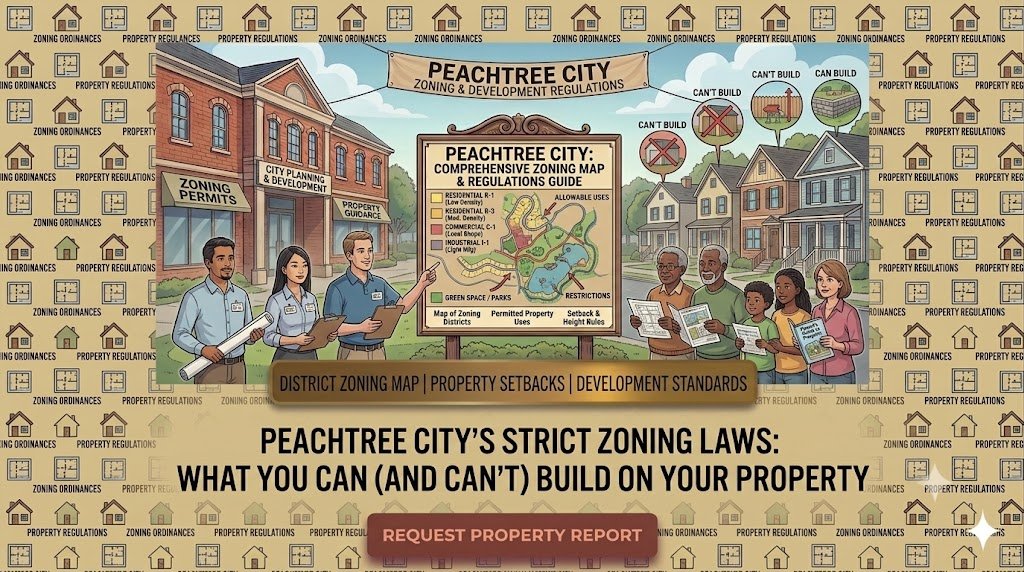 Peachtree City’s Strict Zoning Laws: What You Can (and Can't) Build on Your Property