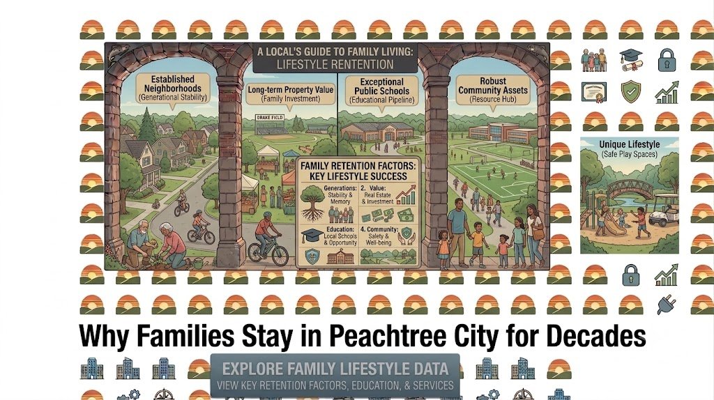 Why Families Stay in Peachtree City for Decades