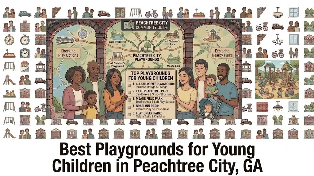 Best Playgrounds for Young Children in Peachtree City, GA