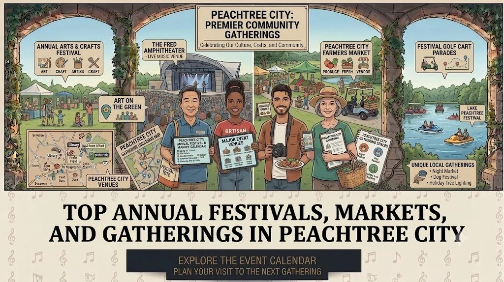 Top Annual Festivals, Markets, and Gatherings in Peachtree City