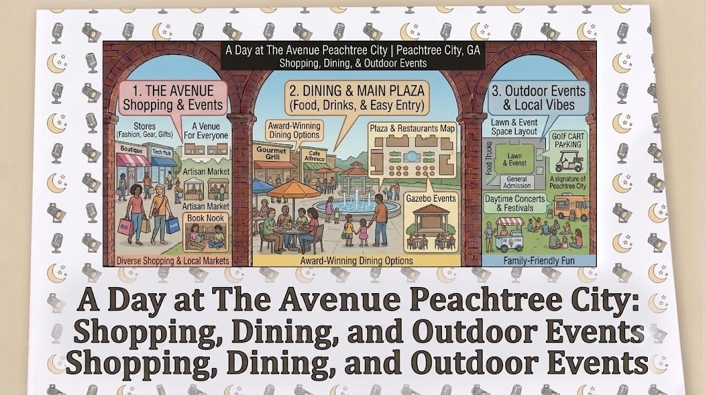 A Day at The Avenue Peachtree City: Shopping, Dining, and Outdoor Events