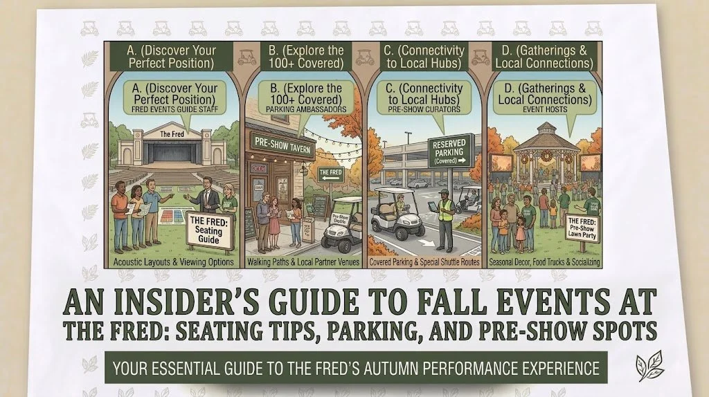 An Insider's Guide to Fall Events at The Fred: Seating Tips, Parking, and Pre-Show Spots