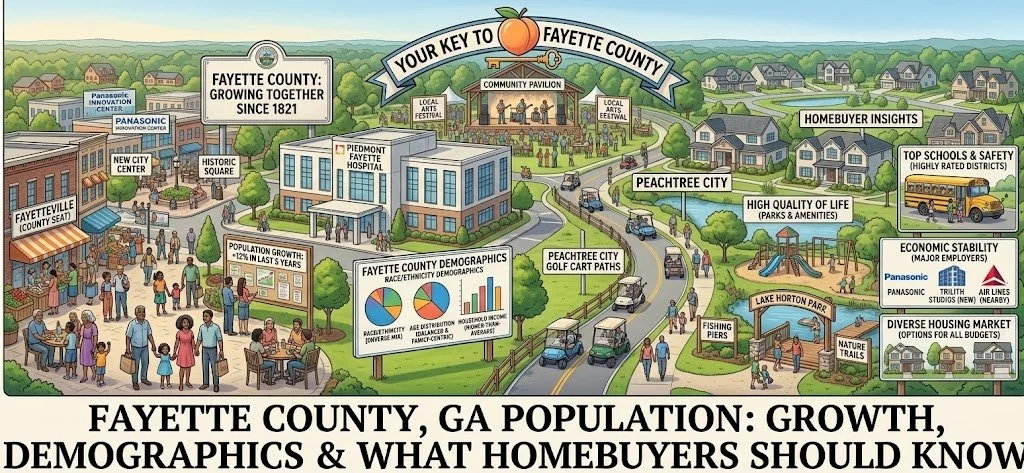 Fayette County, GA Population: Growth, Demographics &amp; What Homebuyers Should Know