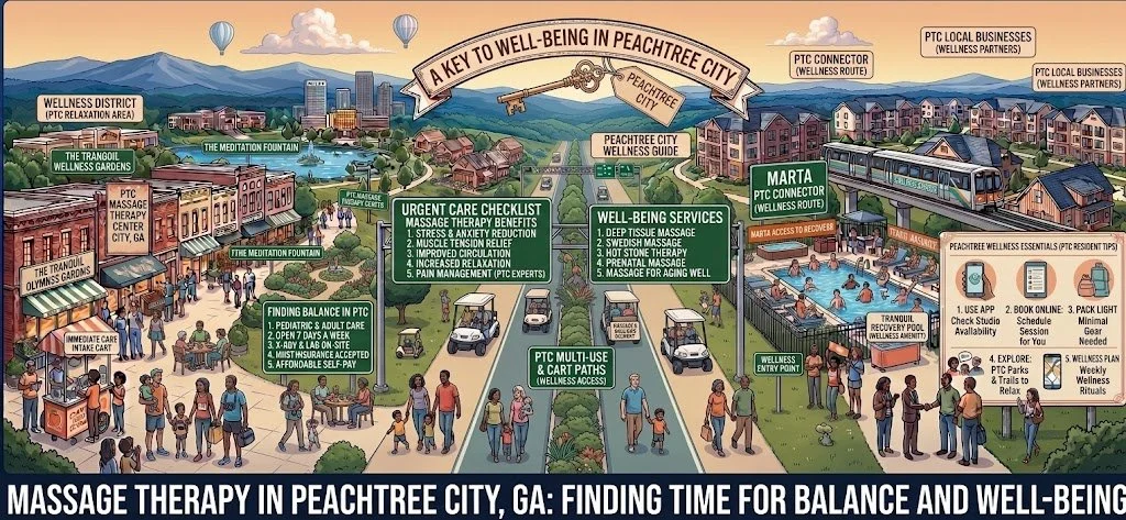 Massage Therapy in Peachtree City, GA: Finding Time for Balance and Well-Being