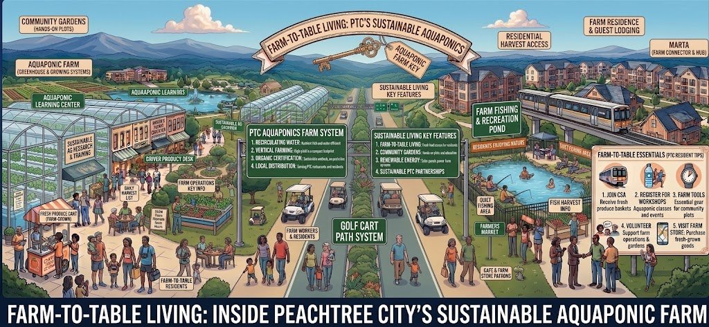 Farm-to-Table Living: Inside Peachtree City’s Sustainable Aquaponic Farm