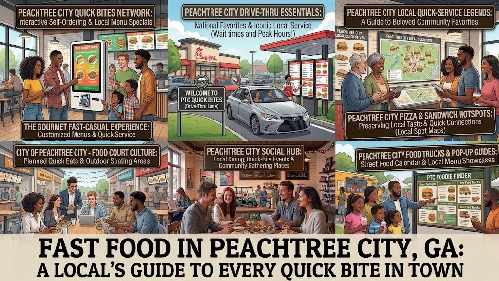 Fast Food in Peachtree City, GA: A Local's Guide to Every Quick Bite in Town