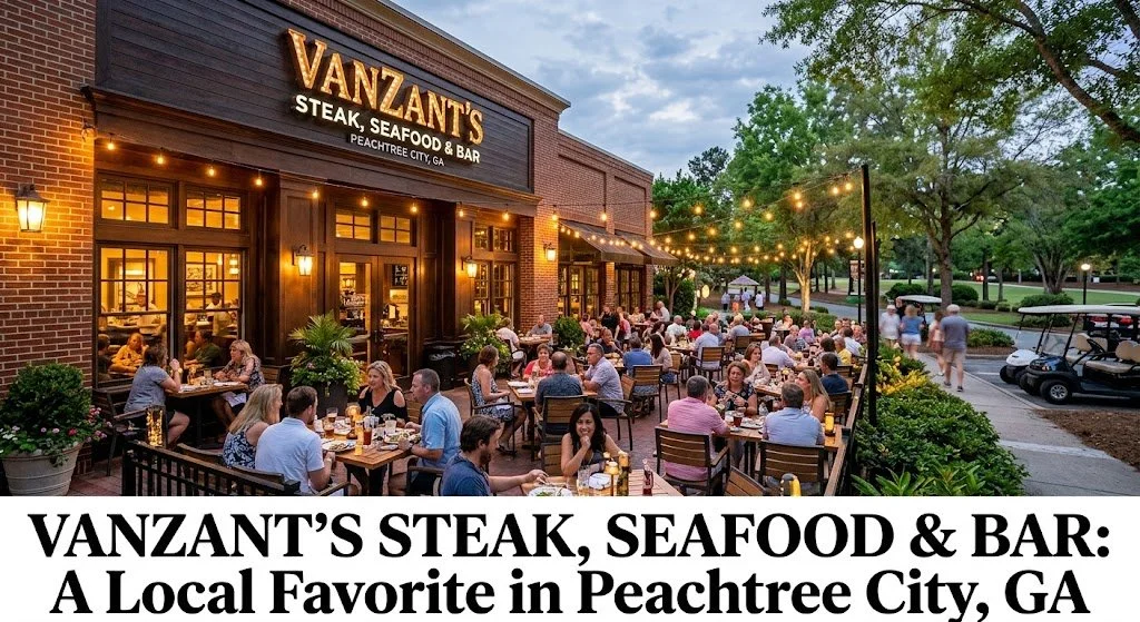 Vanzant’s Steak, Seafood &amp; Bar: A Local Favorite in Peachtree City, GA