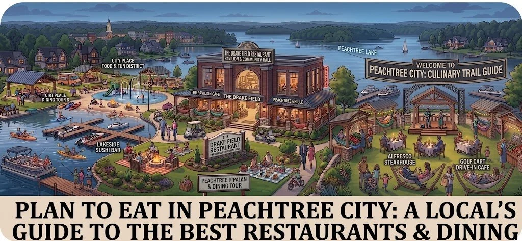 Plan to Eat in Peachtree City: A Local’s Guide to Dining