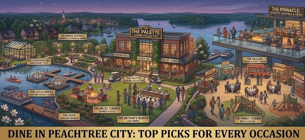 Dine in Peachtree City: Top Picks for Every Occasion