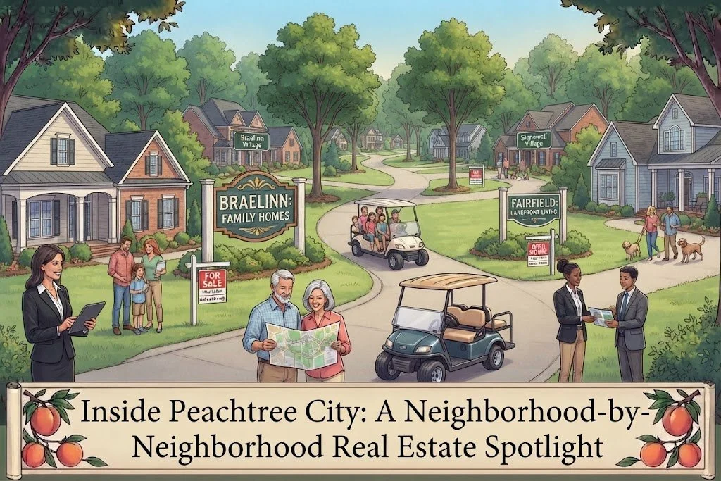 Inside Peachtree City: A Neighborhood-by-Neighborhood Real Estate Spotlight