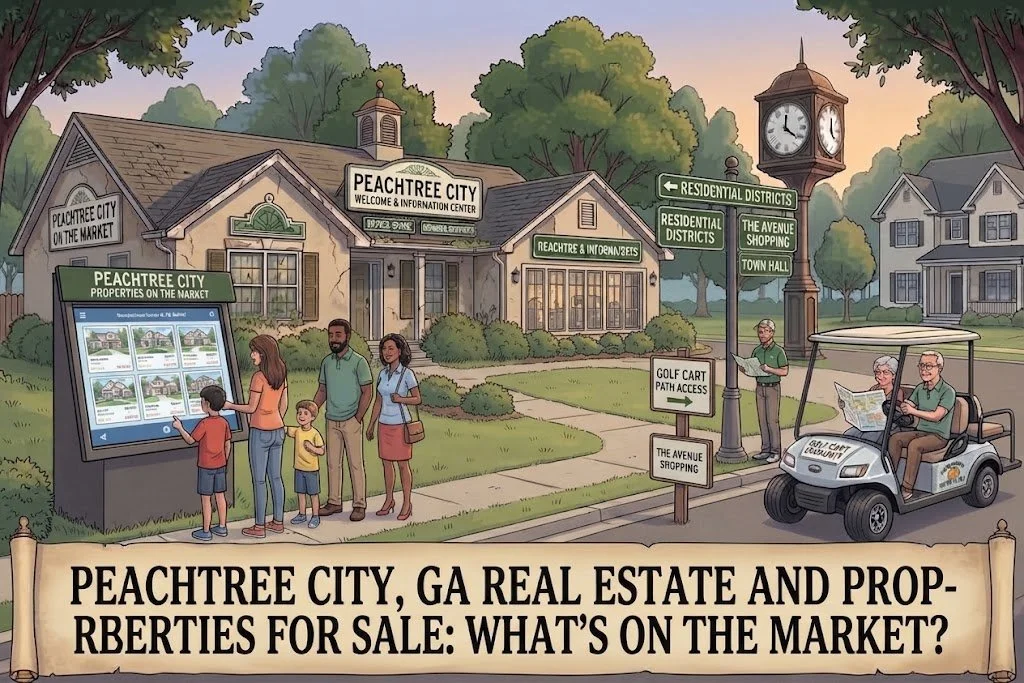 Peachtree City, GA Real Estate and Properties for Sale: What's on the Market?