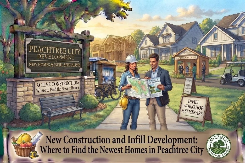 New Construction and Infill Development: Where to Find the Newest Homes in Peachtree City
