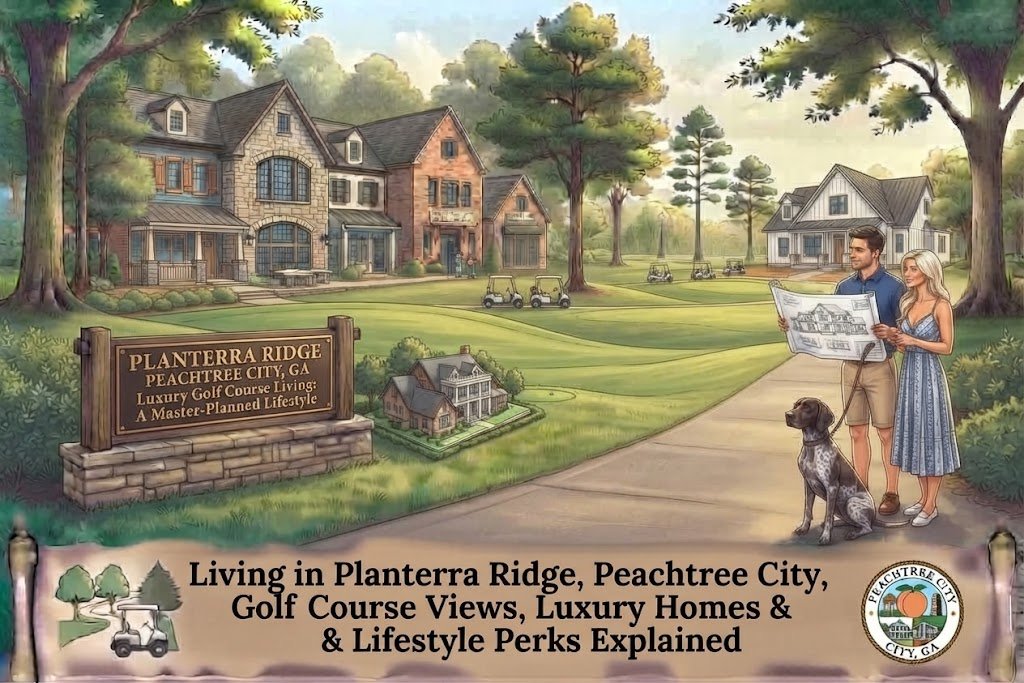 Living in Planterra Ridge, Peachtree City, GA: Golf Course Views, Luxury Homes &amp; Lifestyle Perks Explained
