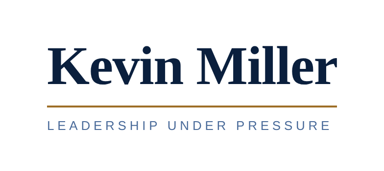 KEVIN MILLER | Author &amp; Speaker