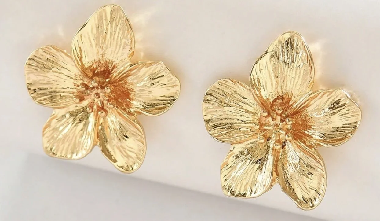 Boucles d’oreilles Flora… COLLECTION SUMMER