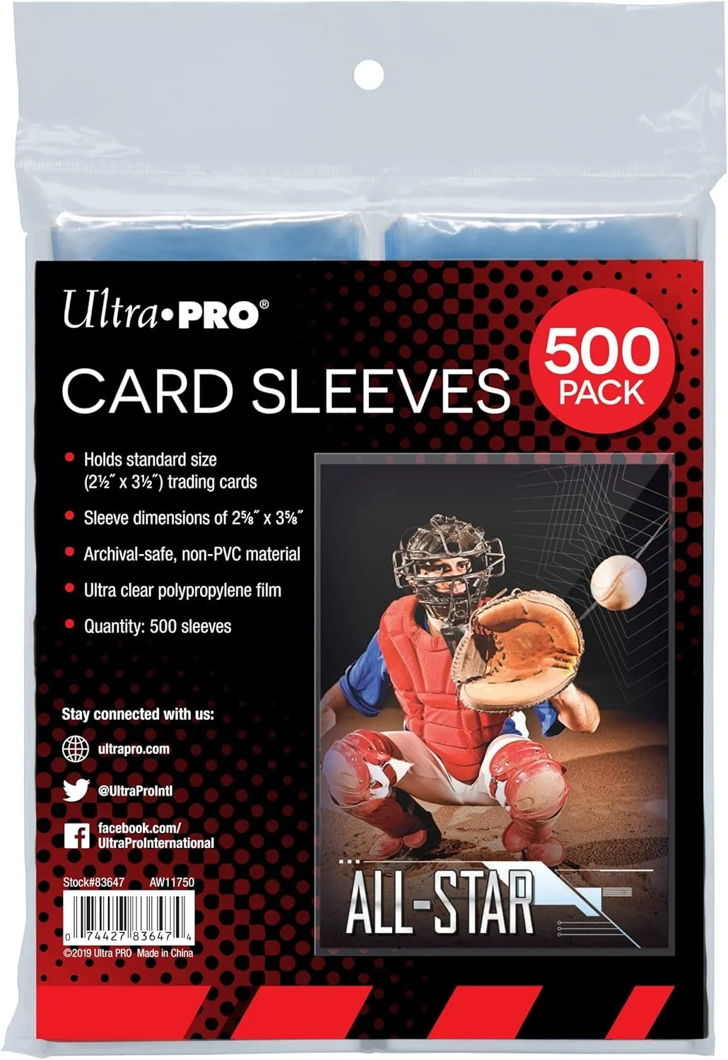 500ct Ultra Pro Penny Sleeves