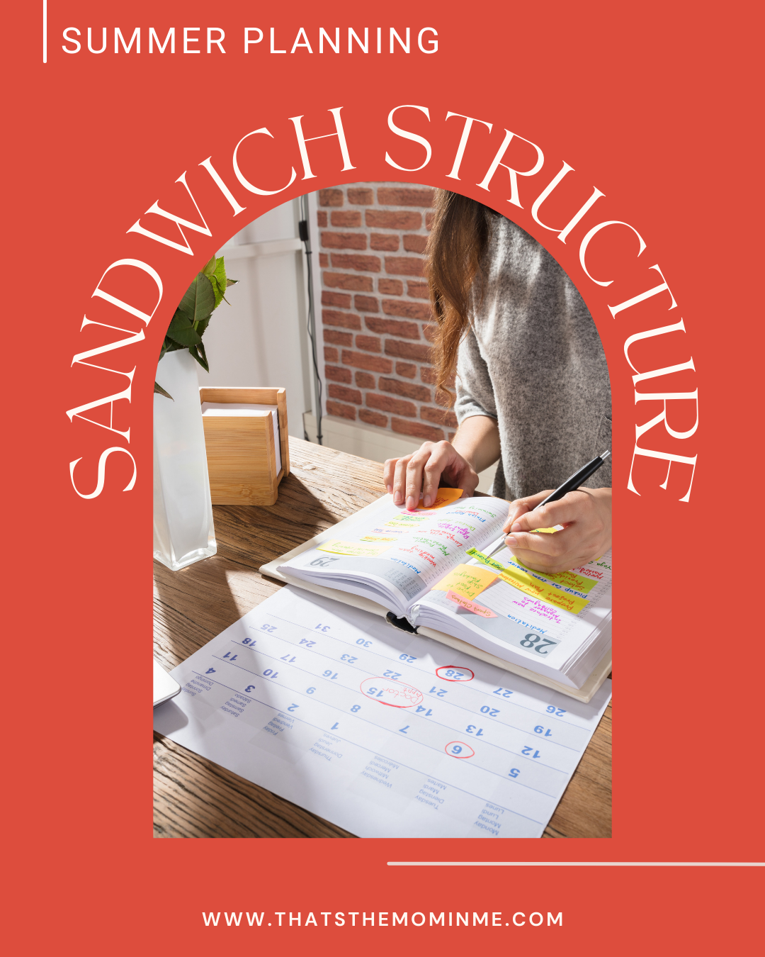Summer Planning - Sandwich Structure
