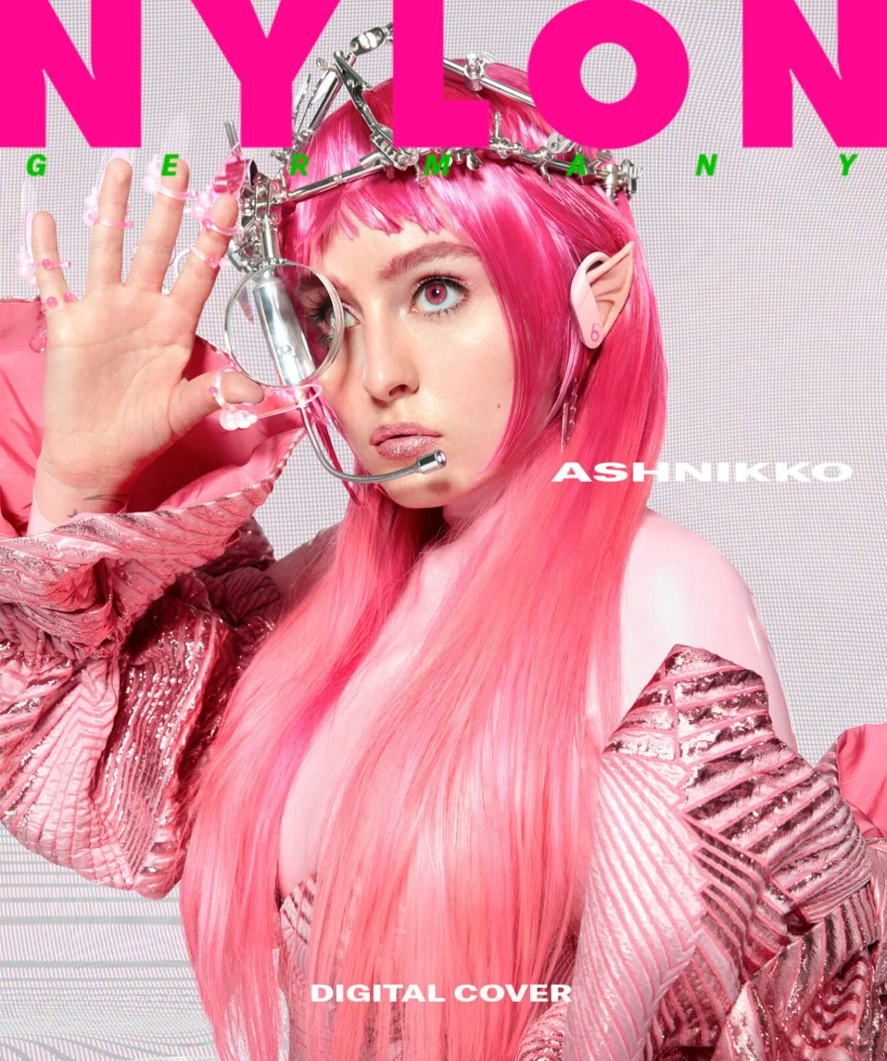 Ashnikko Nylon Cover Shot by Charlotte RutherforD