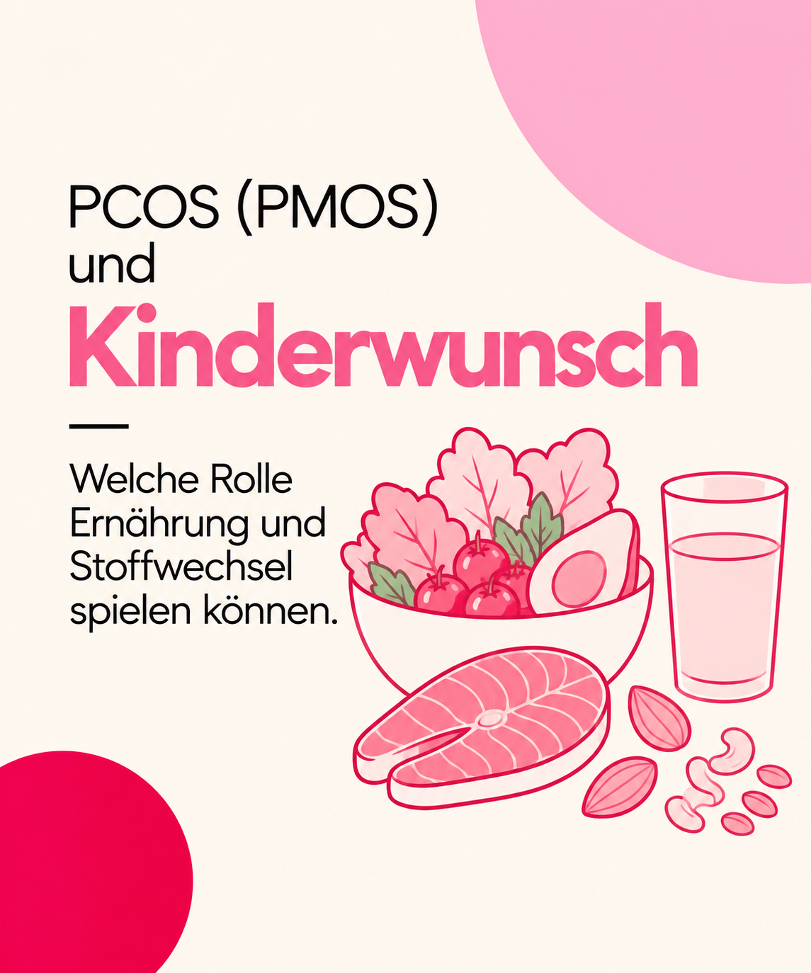 PMOS (PCOS) &amp; Kinderwunsch: Warum Ernährung und Stoffwechsel eine Rolle spielen