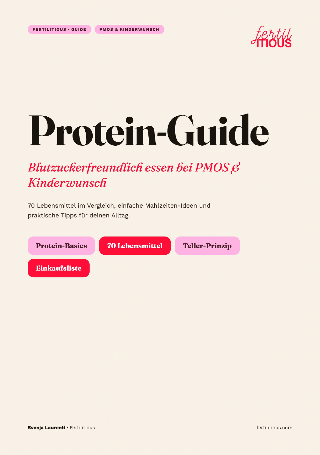 Protein-Guide | Blutzuckerfreundlich essen bei PMOS & Kinderwunsch