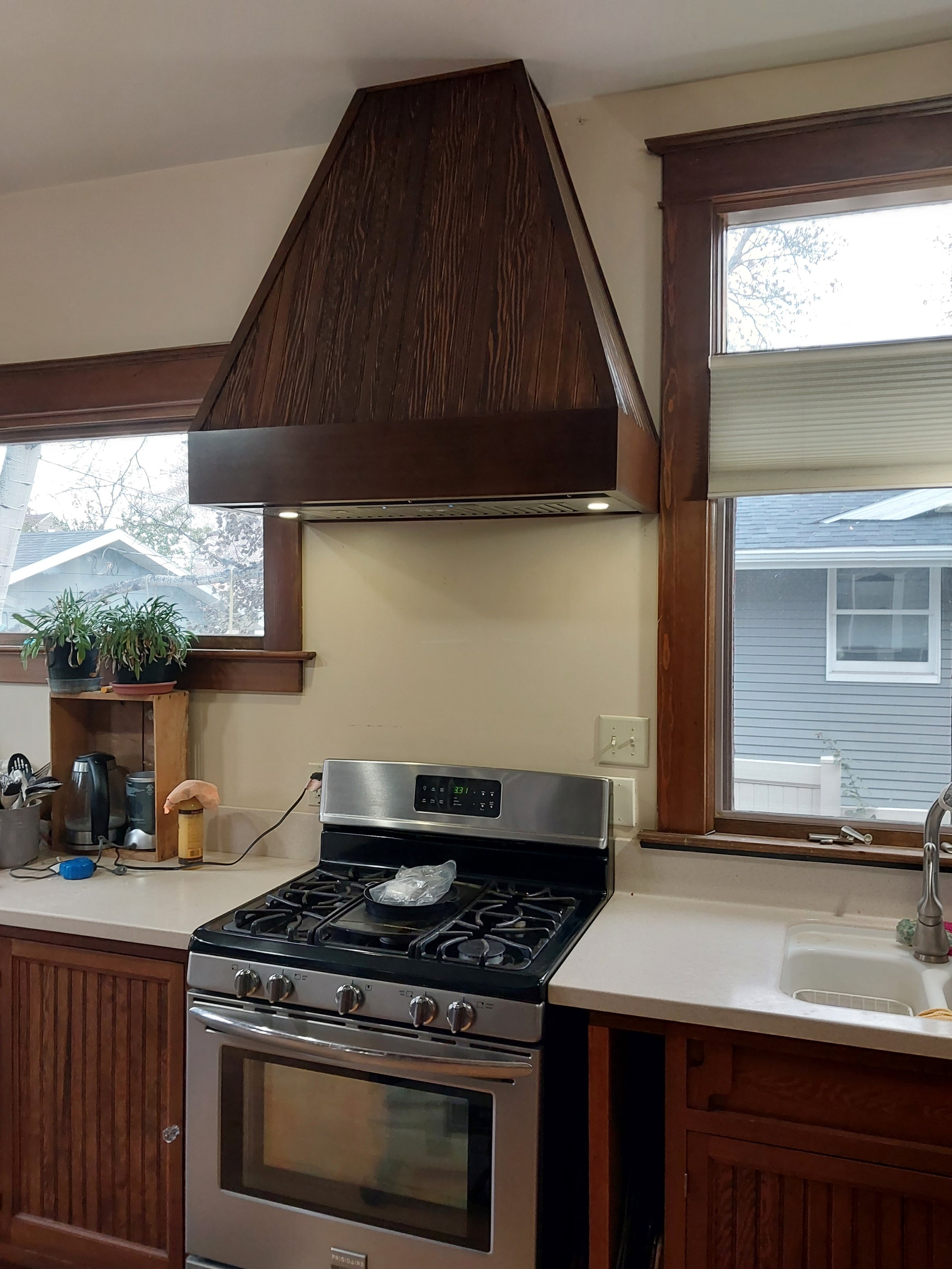 custom kitchen hood vent