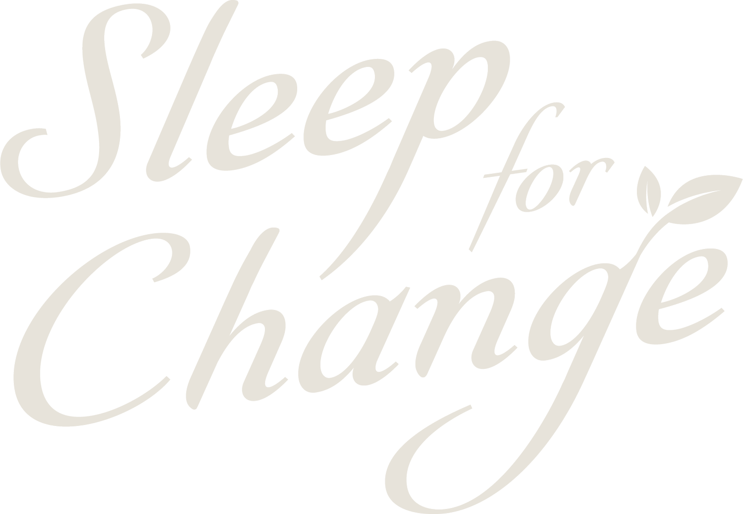 Sleep For Change