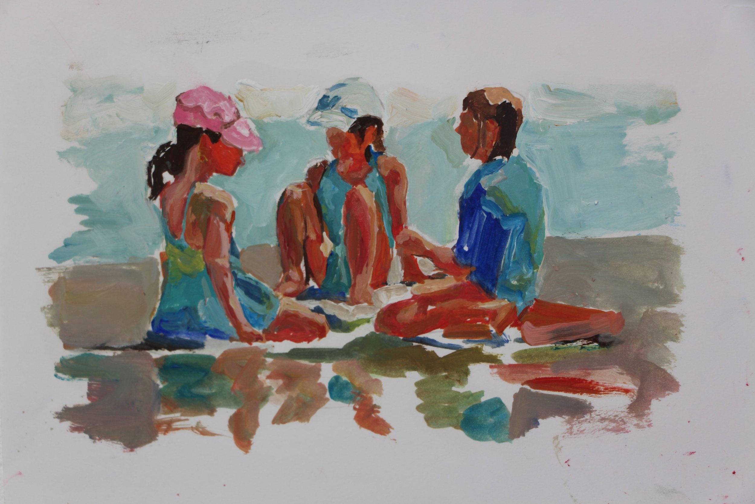 ON THE BEACH
