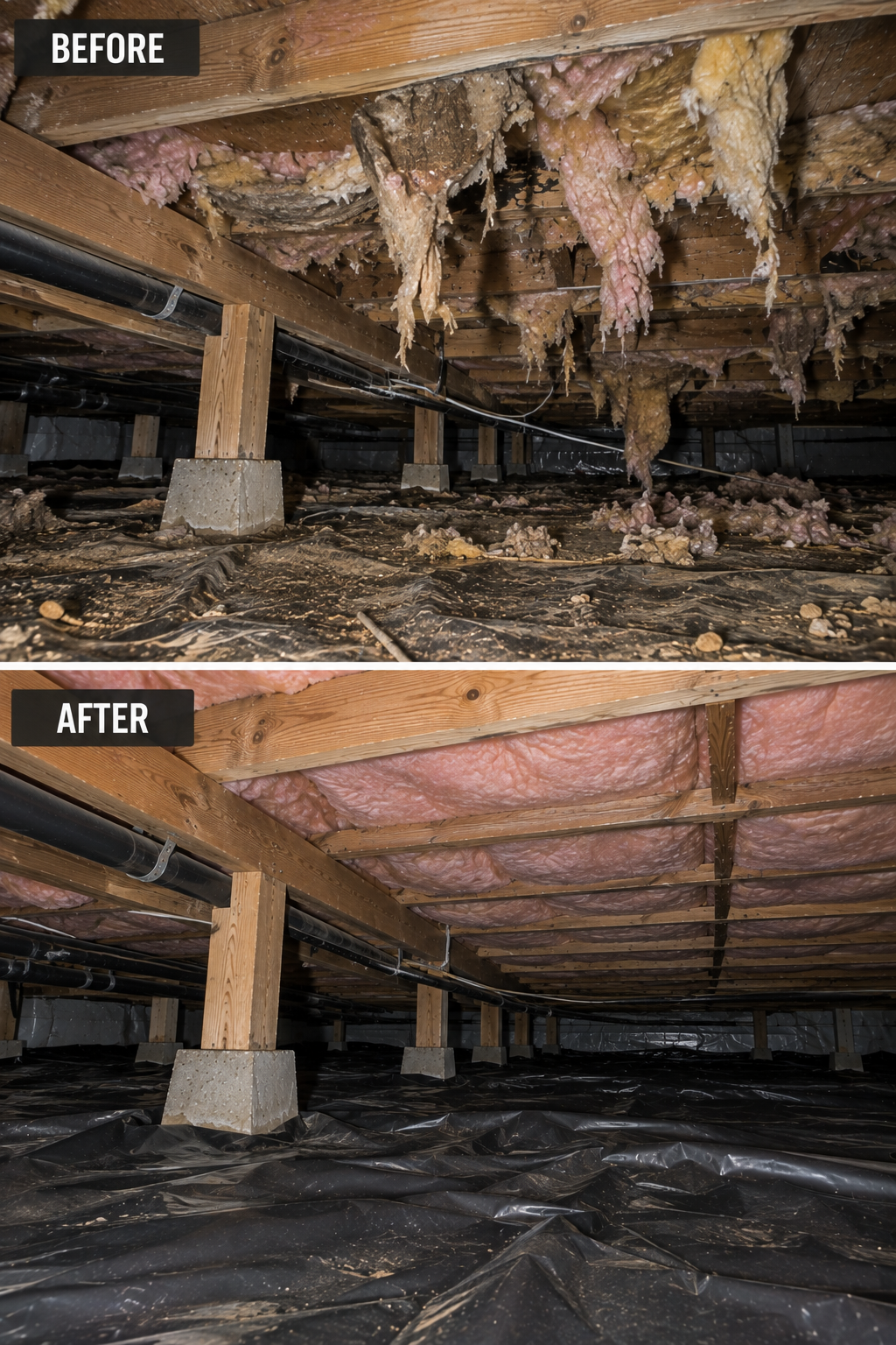 Crawl Space Remediation