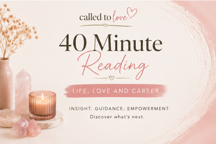 40 Minute Readings - Love, Life, Relationships, Career, Trauma
