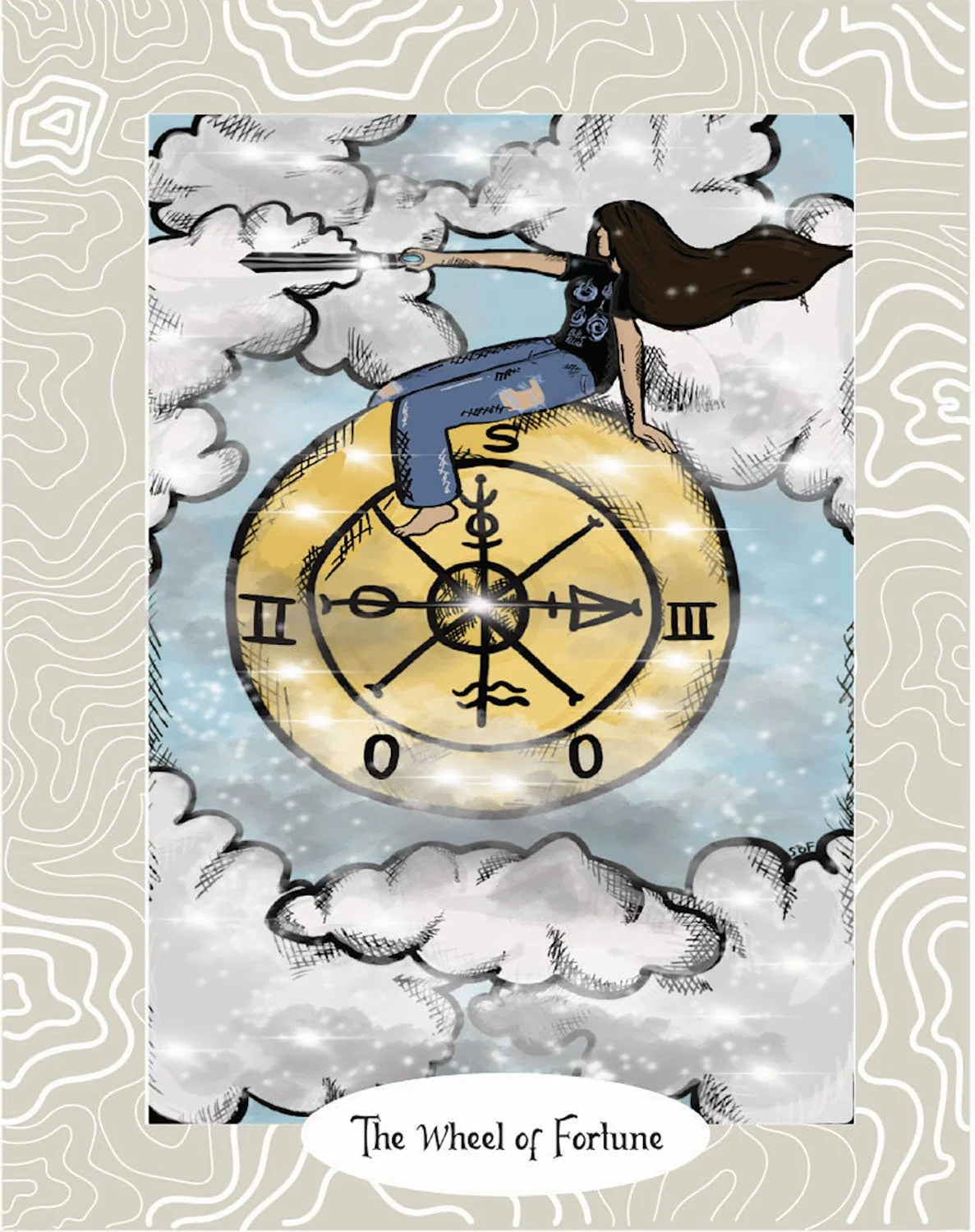 2025.S.Franciamone.TheWheelofFortune.16 x 20 inches..jpg