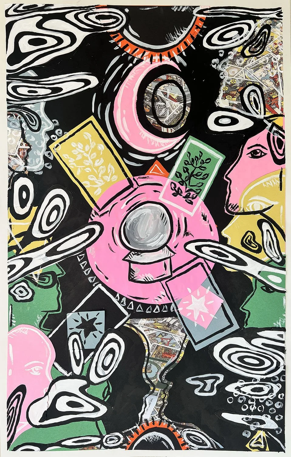 2025.S.Franciamone.3. Oracle II- Sight Beyond the Veil.Collage.16 x 24 inches.jpg.jpg