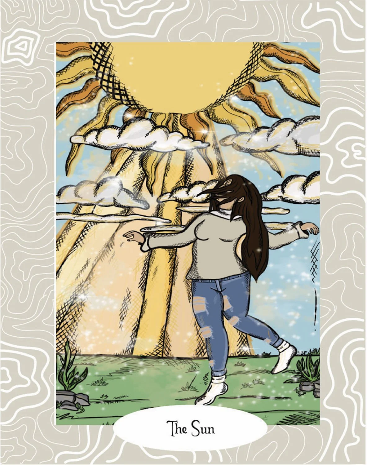 2025.S.Franciamone.TheSun.16 x 20 inches..jpg