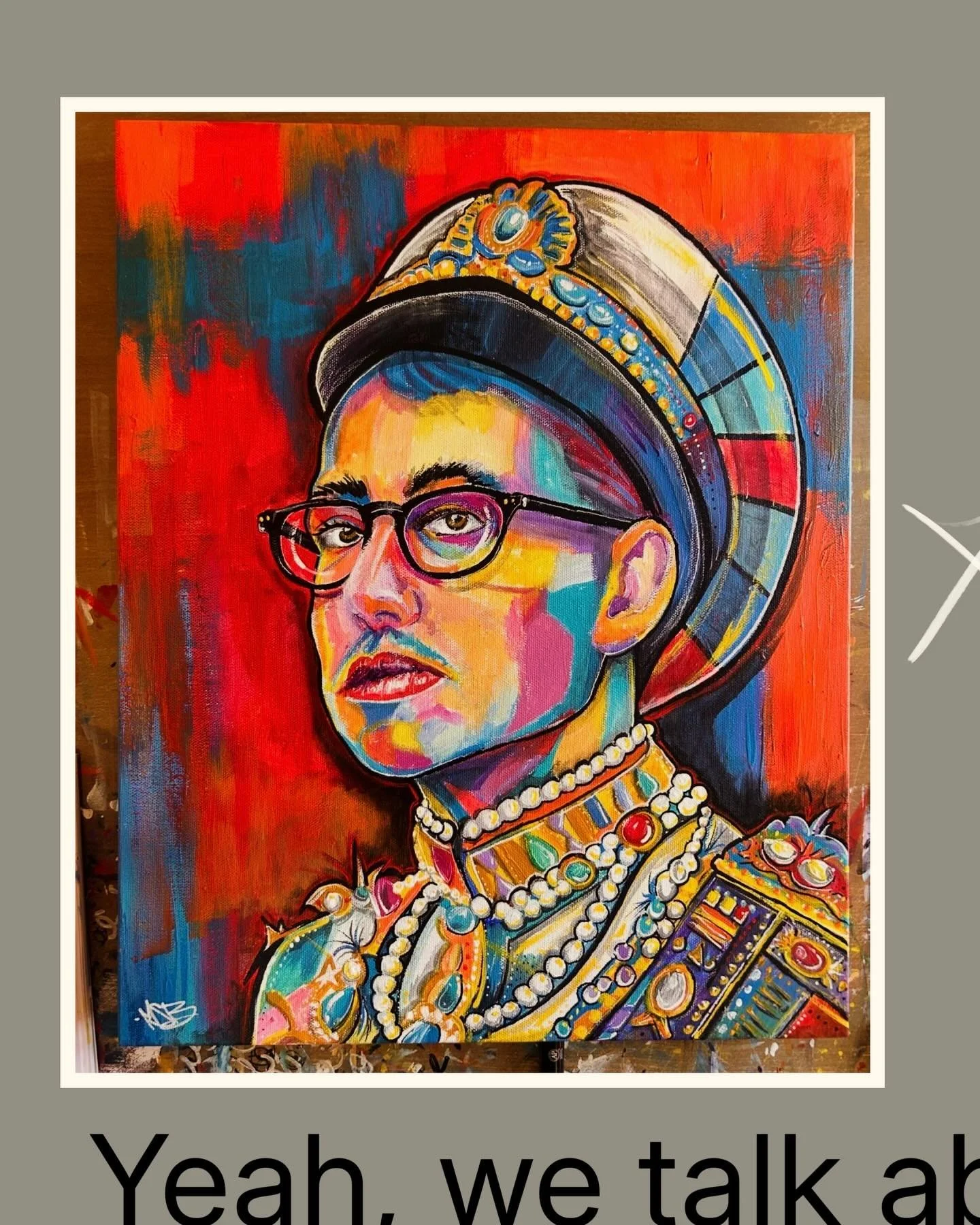 HBD! | maya_goodlin Have a blessed birthday full of Bleachers music! Enjoy the painting and may it bring brightness to your year. 👑
@jackantonoff @bleachersmusic