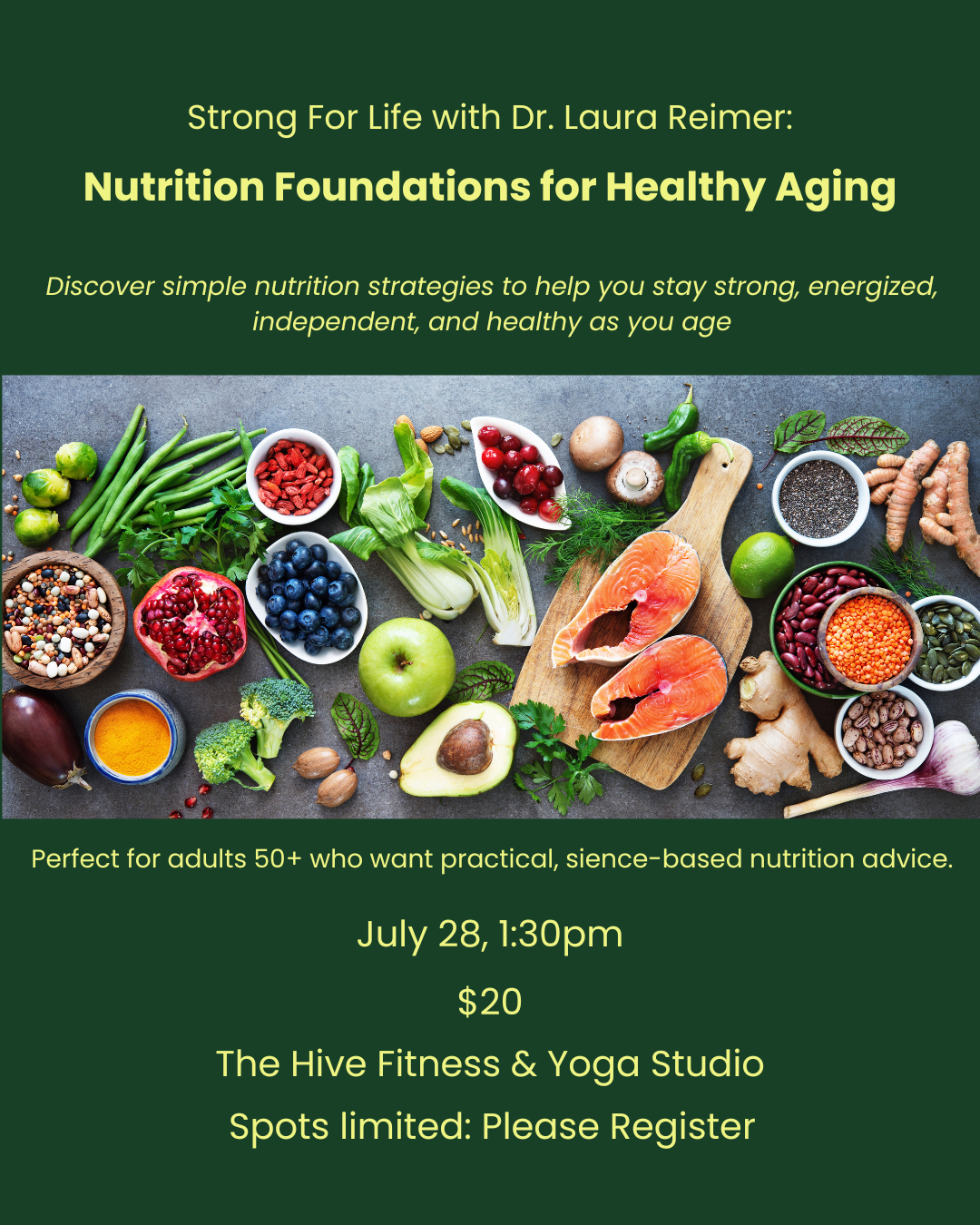 Nutrition Foundations for Healthy Aging