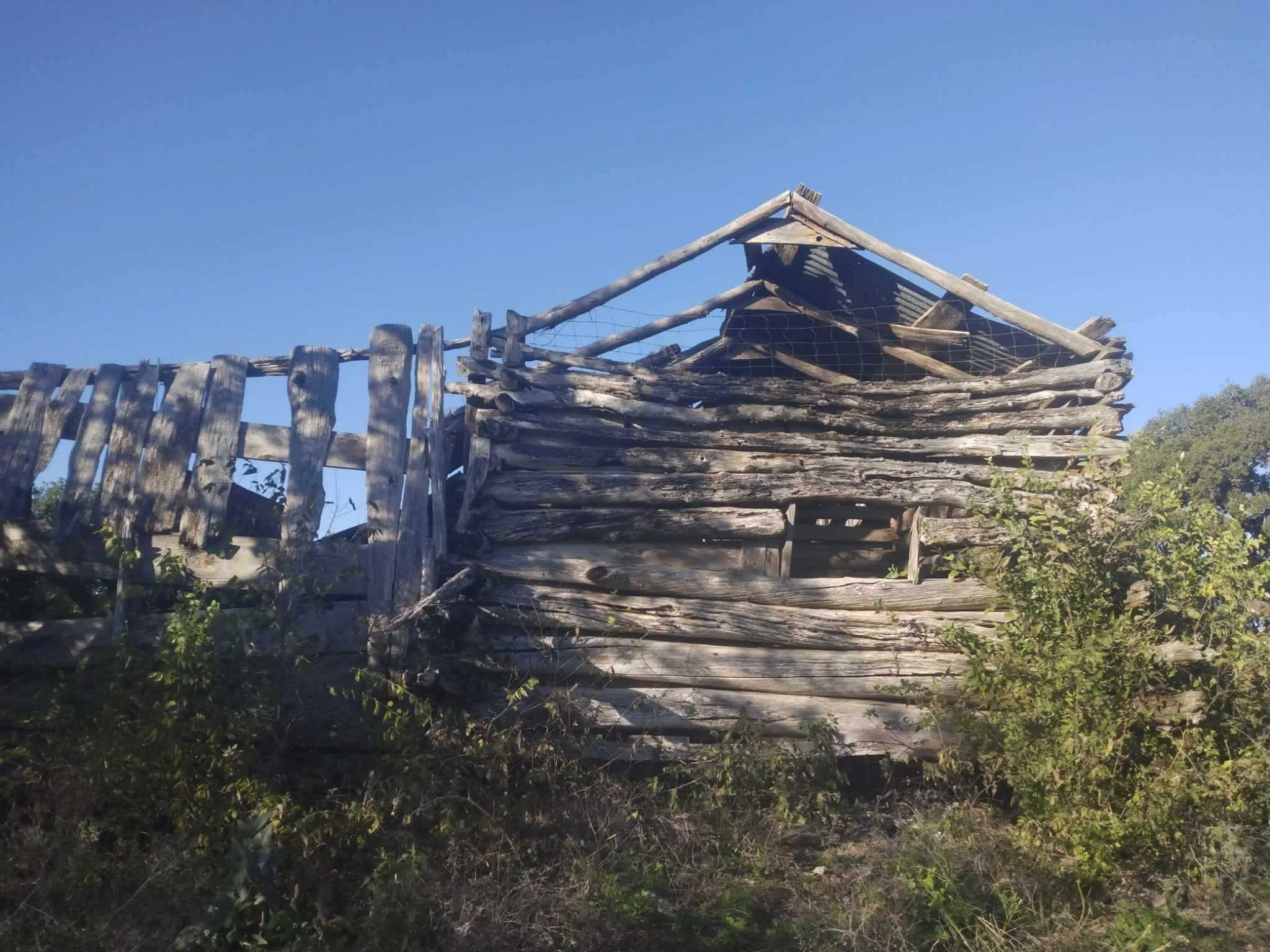 old log home