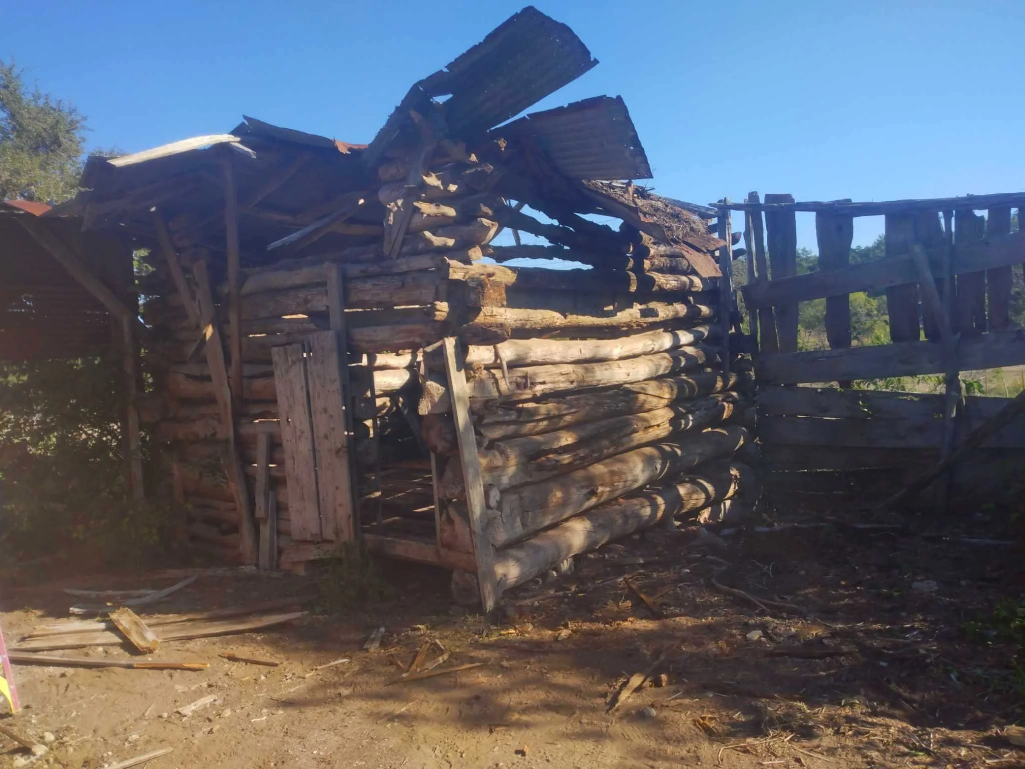 old log home