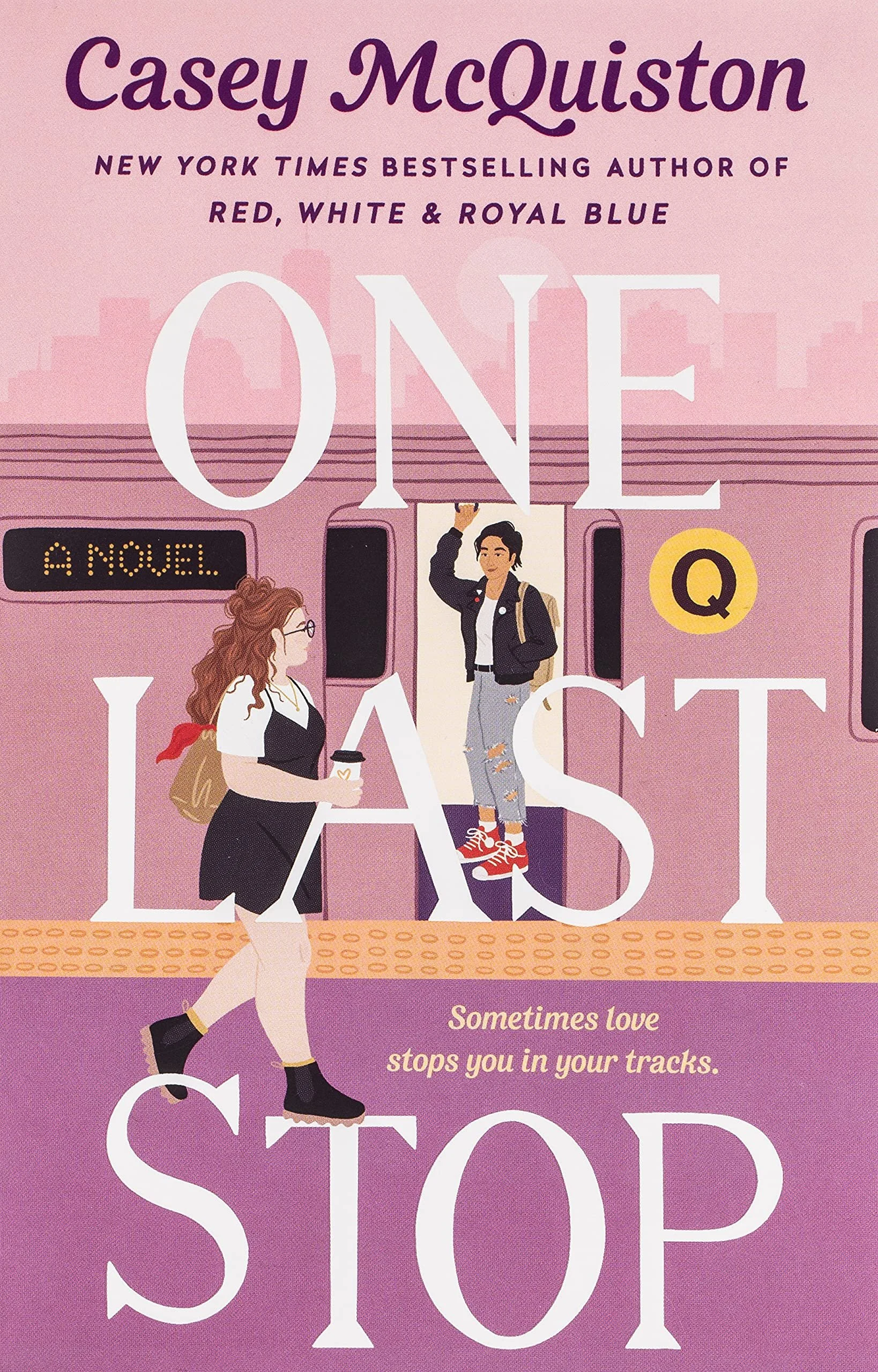 Casey McQuiston’s One Last Stop is a magical, sexy, big-hearted romance where the impossible becomes possible as August does everything in her power to save the girl lost in time.
