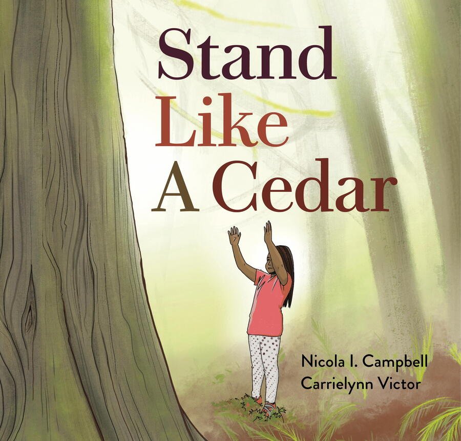 When you go for a walk in nature, who do you see? What do you hear?

Award-winning storyteller Nicola I. Campbell shows what it means "to stand like a cedar" on this beautiful journey of discovery through the wilderness. Learn the names of animals in