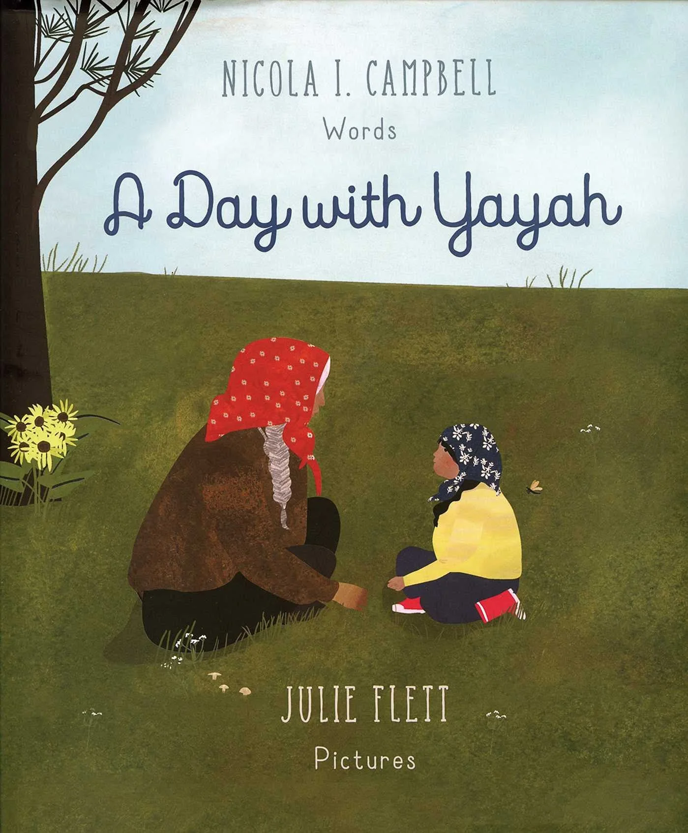 The picture book, illustrated by Julie Flett, is based on Campbell's memory of another of her aunts, Ethel.

Ethel didn't attend residential school, and she retained her knowledge of many traditional Salish practices, including medicine making, hide 