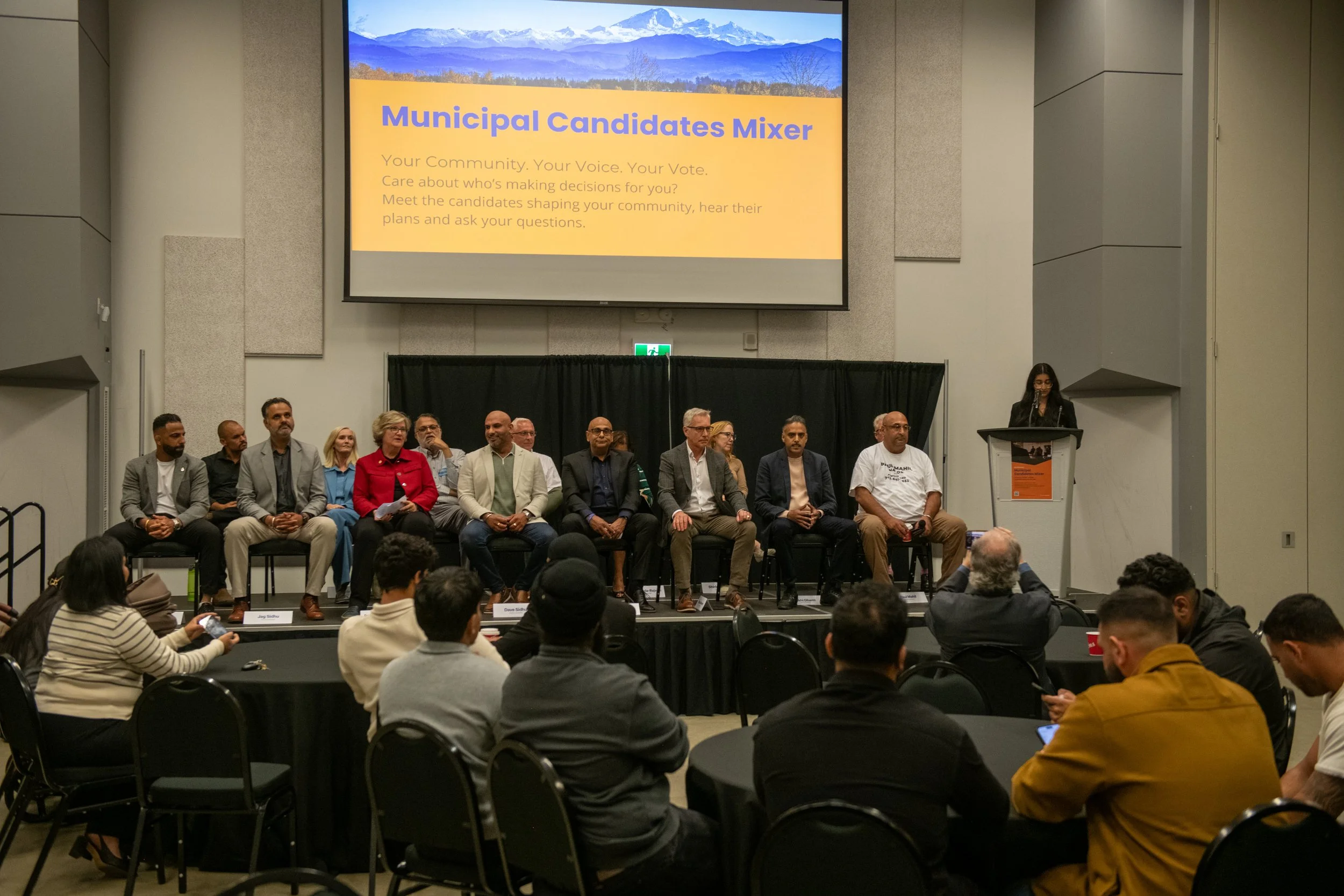 UFV Student Union Society Hosts Municipal Candidates Mixer