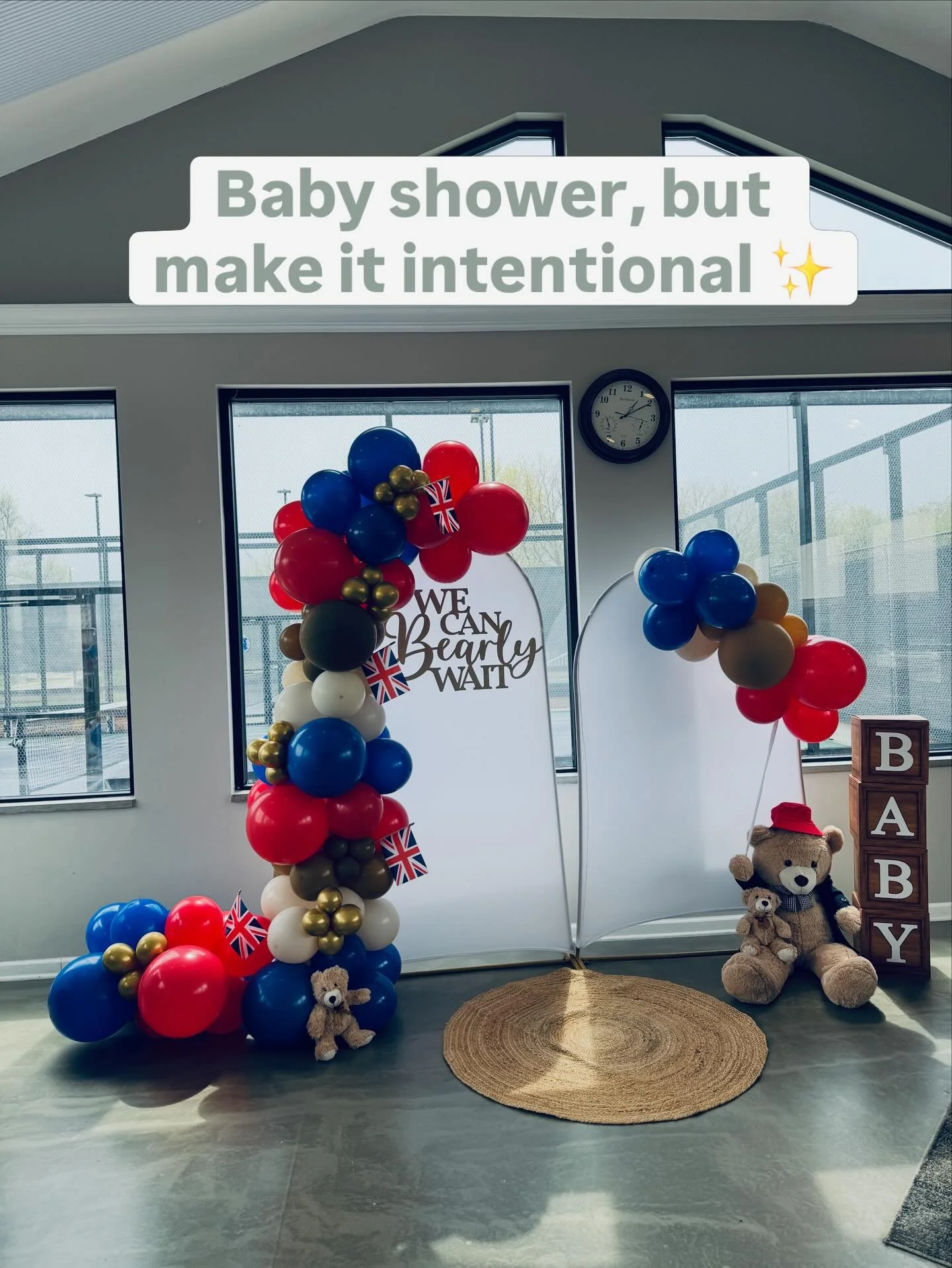 Not just balloons&hellip; an entire moment ✨

From the custom backdrop to the teddy bear details and soft color layering &mdash; this baby shower was designed to feel intentional from every angle.

This is what I mean when I say I don&rsquo;t just &l