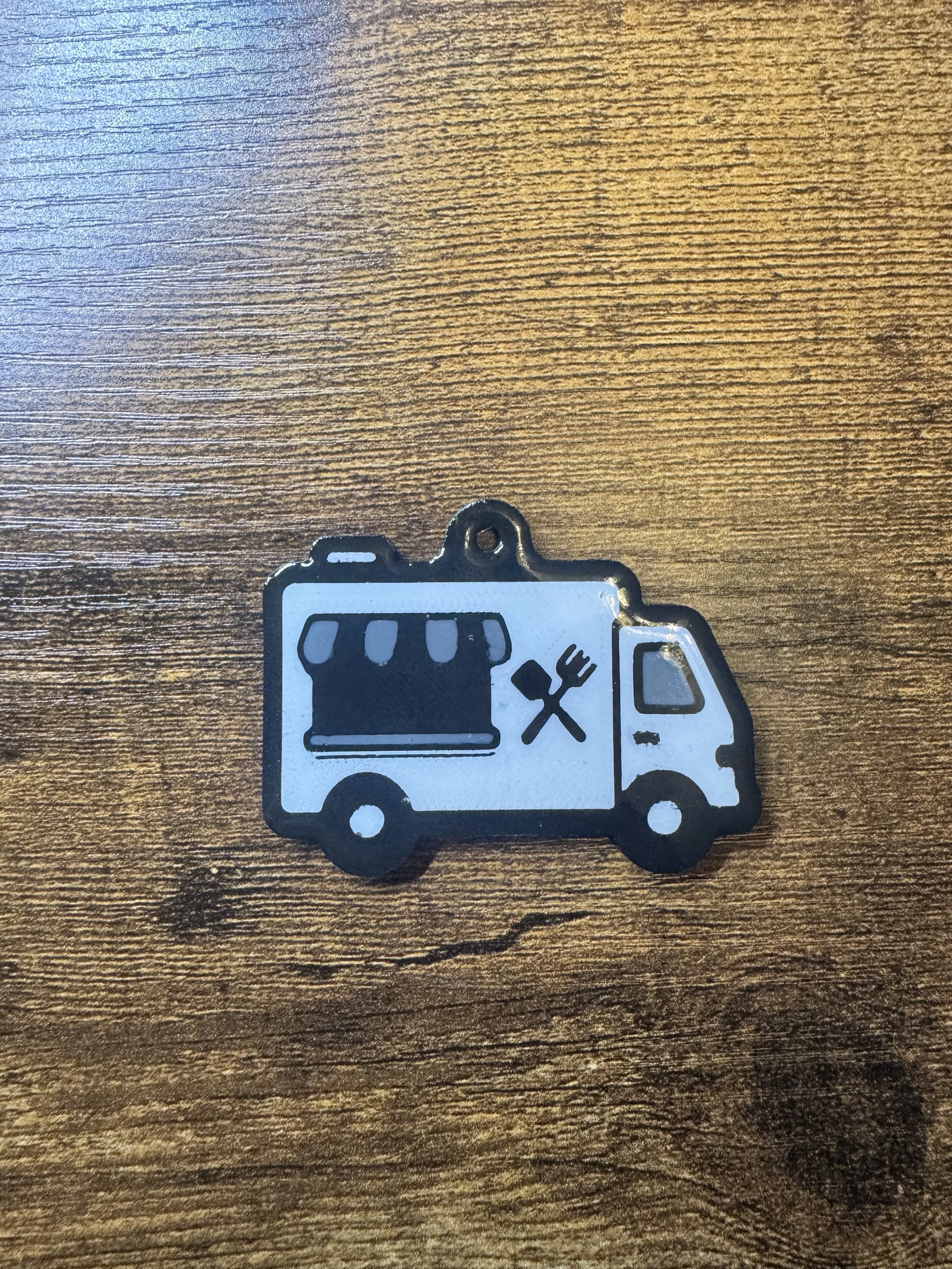 Food Truck NFC KeyChain